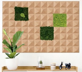 Organic Moss Square XL Forest Green